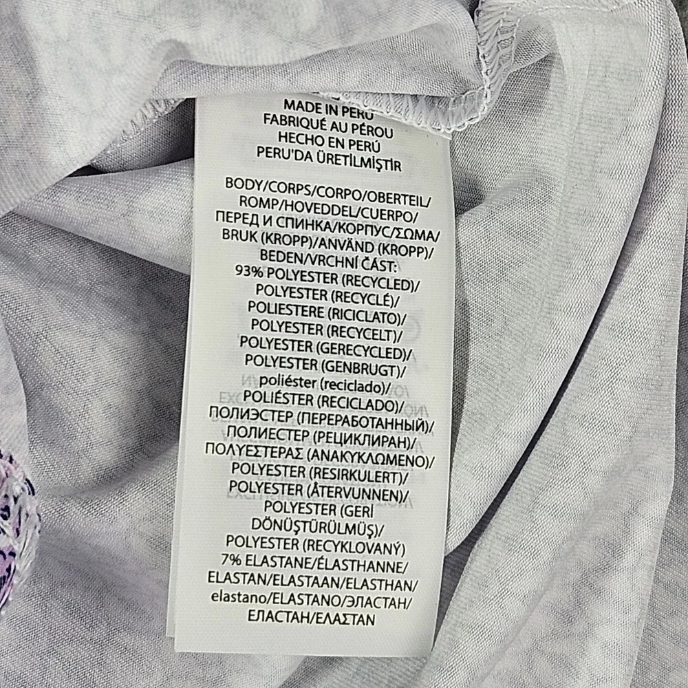 RLX Ralph Lauren Golf Polo Shirt Large NWT Purple Micro Print Wicking Stretch